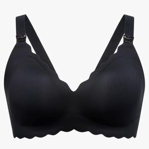NWT | Momcozy | Seamless Wireless Nursing Bra | Black | Size XL (Maternity)